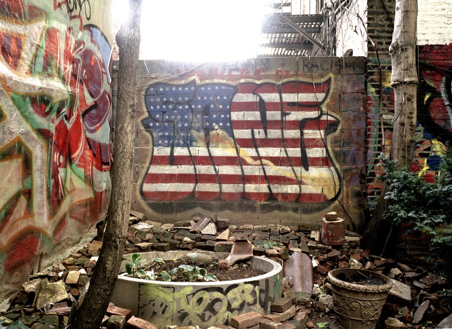 Graffiti by artist Sane Smith